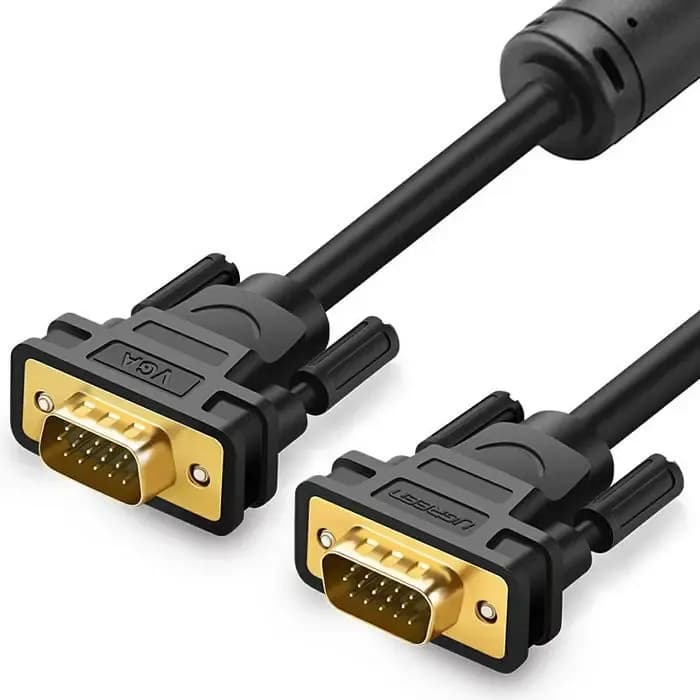 Kabel Ugreen 11646, VGA, 2.0m, crni