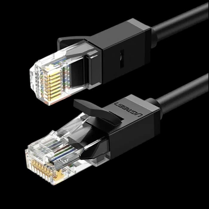 Kabel Ugreen 20161, mrežni, UTP, Cat6, 3.0m, crni