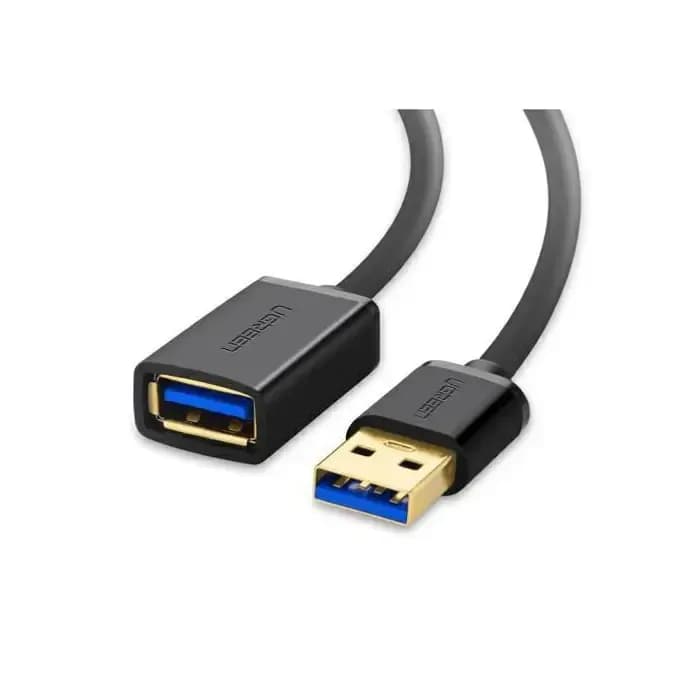 Kabel Ugreen 30127, USB-A (M) na USB-A (Ž), 3.0m, crni