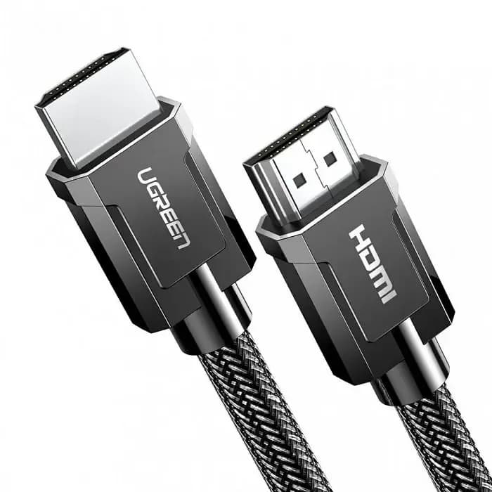 Kabel Ugreen 70320, HDMI v2.1, pleteni, 1.5m, crni