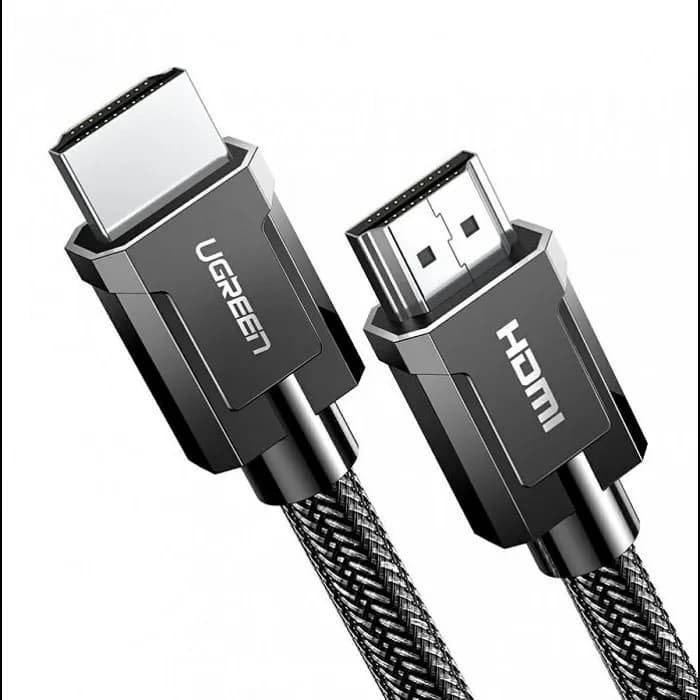 Kabel Ugreen Pro 70321, HDMI v2.1, pleteni, 2.0m, crni