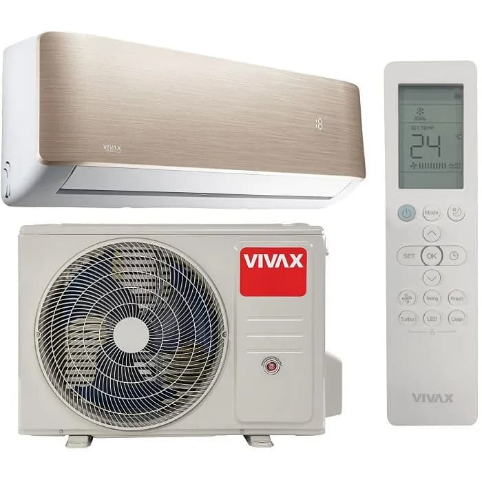 Klima uređaj Vivax Cool, ACP-09CH25AERI+ R32, 2.64kW, A+++, Gold