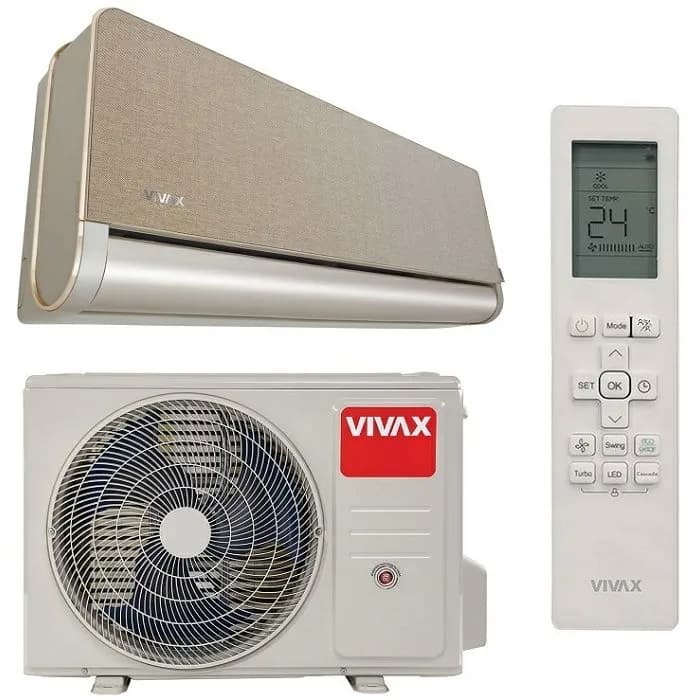 Klima uređaj Vivax Cool, ACP-12CH35AEHI+ R32, WiFi, 3.52kW, A+++, Gold