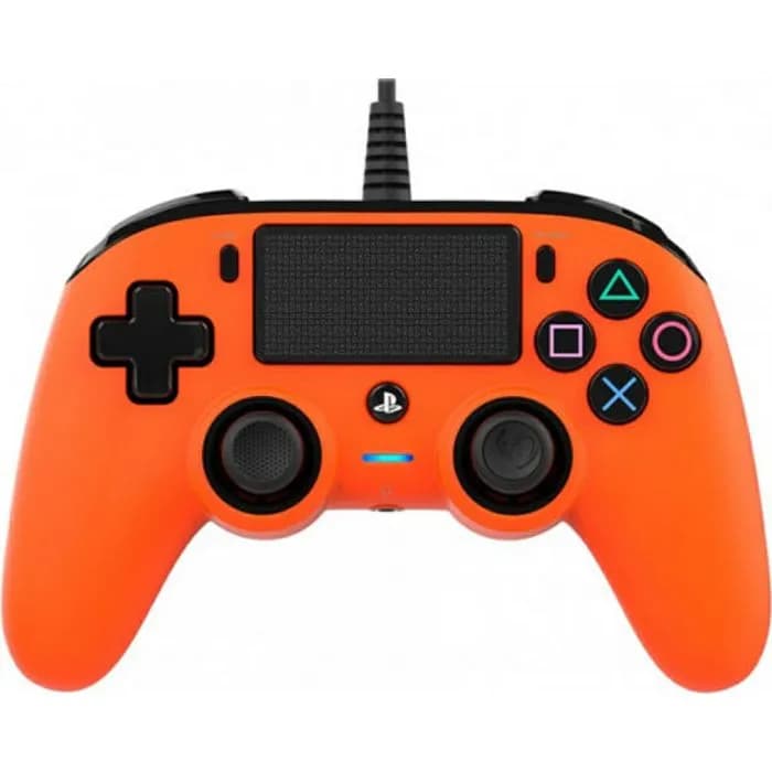 Kontroler Nacon Compact, žičani, PS4, PC, narančasti