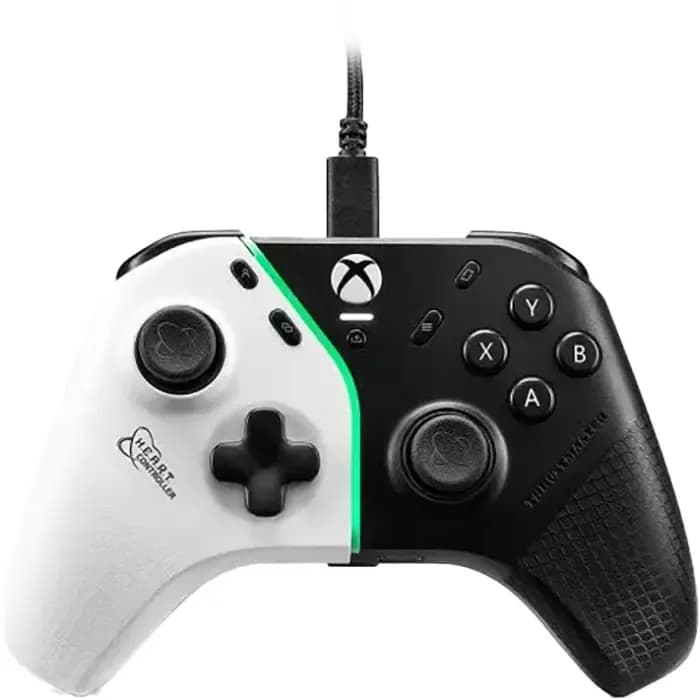 Kontroler Thrustmaster Heart, žičani, PC, Xbox Series One/S/X, crno-bijeli