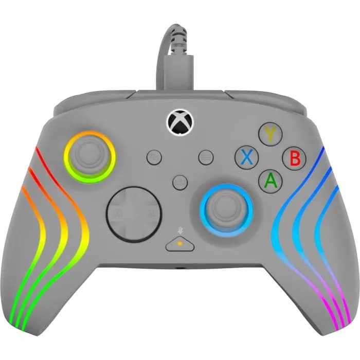 Kontroler Turtle Beach Afterglow Wave, žičani, PC, Xbox, RGB, Grey