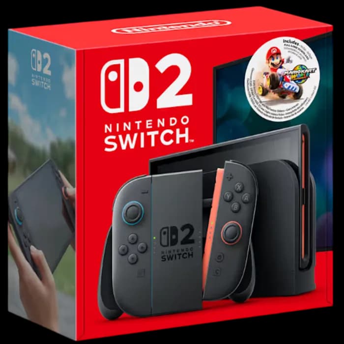 Konzola Nintendo Switch 2, Black + Mario Kart World