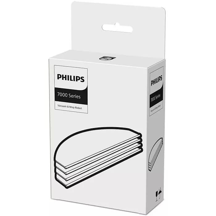 Krpa za robotski usisavač Philips HomeRun 7000 Series XV1470/00, 4 komada