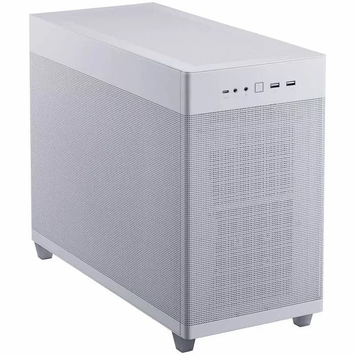 Kućište Asus Prime AP201, Small tower, bez napajanja, Micro ATX, bijelo