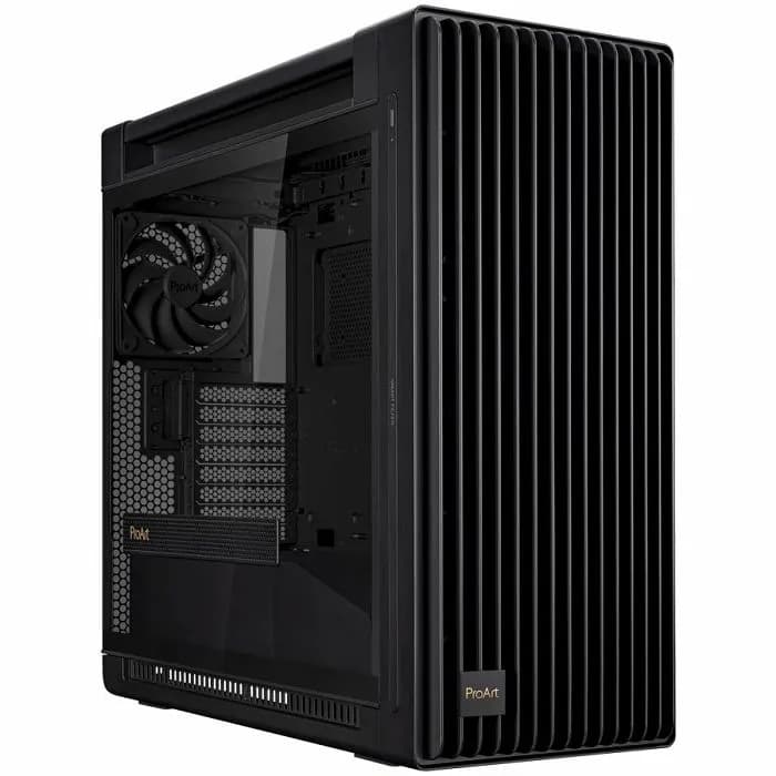 Kućište Asus ProArt PA602, Mid tower, kaljeno staklo, bez napajanja, E-ATX, crno