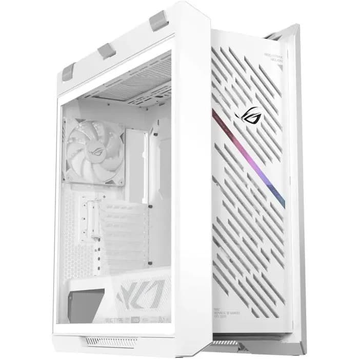 Kućište Asus ROG Strix Helios II, Mid tower, kaljeno staklo, bez napajanja, E-ATX, bijelo