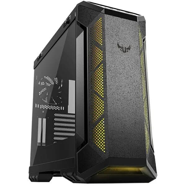 Kućište Asus TUF Gaming GT501, Mid tower, kaljeno staklo, bez napajanja, E-ATX, crno