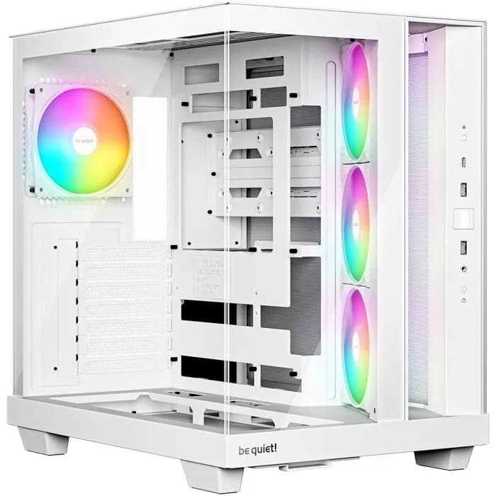 Kućište Be quiet! Light Base 500 LX, Mid tower, kaljeno staklo, bez napajanja, ATX, bijelo