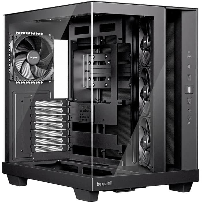 Kućište Be quiet! Light Base 500, Mid tower, kaljeno staklo, bez napajanja, ATX, crno