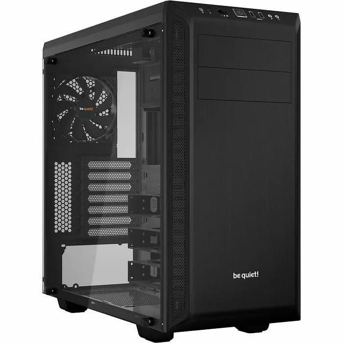 Kućište Be quiet! Pure Base 600, Midi tower, kaljeno staklo, bez napajanja, ATX, crno