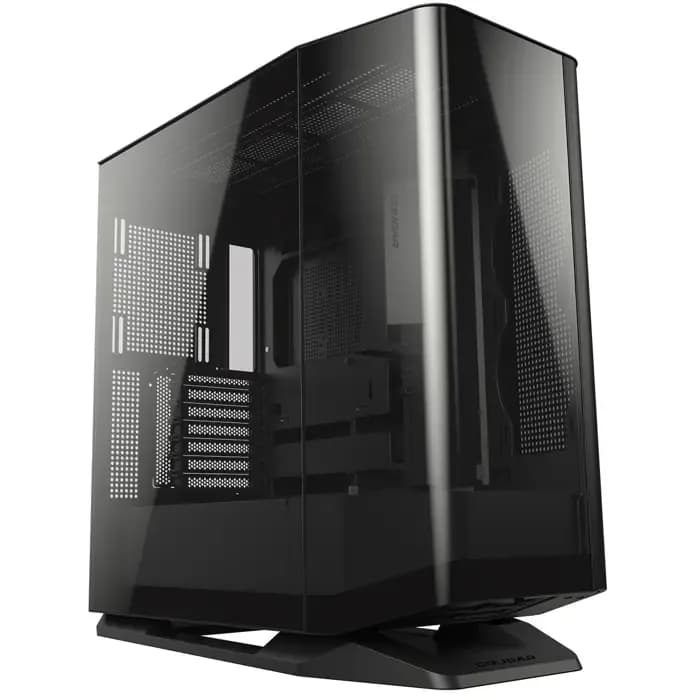 Kućište Cougar FV270, Mid tower, kaljeno staklo, bez napajanja, E-ATX, crno