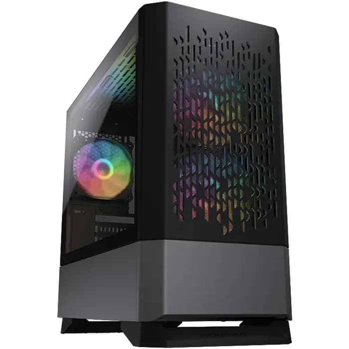Kućište Cougar MG140 Air RGB, Mini tower, kaljeno staklo, bez napajanja, Micro ATX, crno