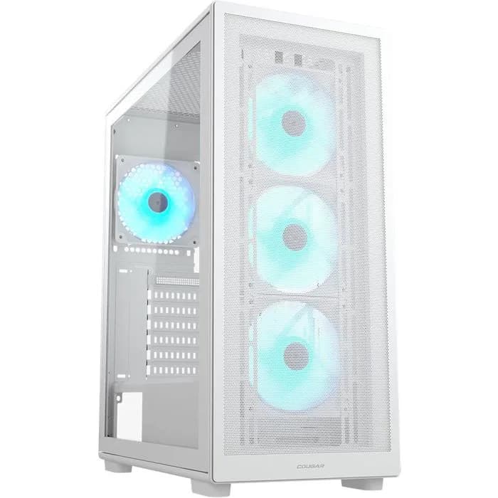 Kućište Cougar MX220 RGB, Mid tower, kaljeno staklo, bez napajanja, ATX, bijelo