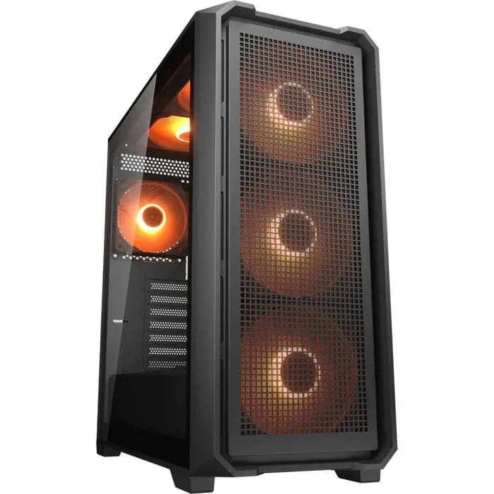 Kućište Cougar MX600 Air Pro, Mid tower, kaljeno staklo, bez napajanja, E-ATX, crno