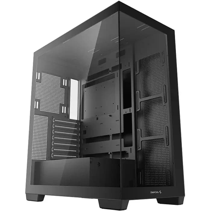 Kućište DeepCool CG580, Mid tower, kaljeno staklo, bez napajanja, ATX, crno