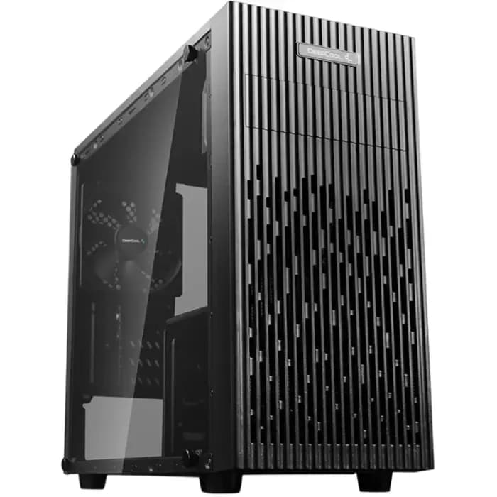 Kućište DeepCool Matrexx 30, Mini tower, kaljeno staklo, bez napajanja, Micro ATX, crno