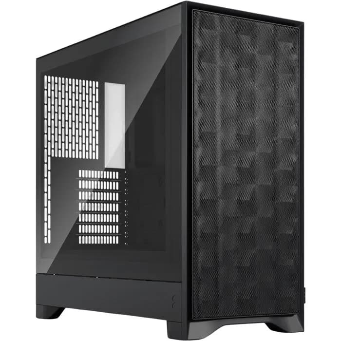 Kućište Fractal Pop 2 Air Black TG, Mid tower, kaljeno staklo, bez napajanja, ATX, crno