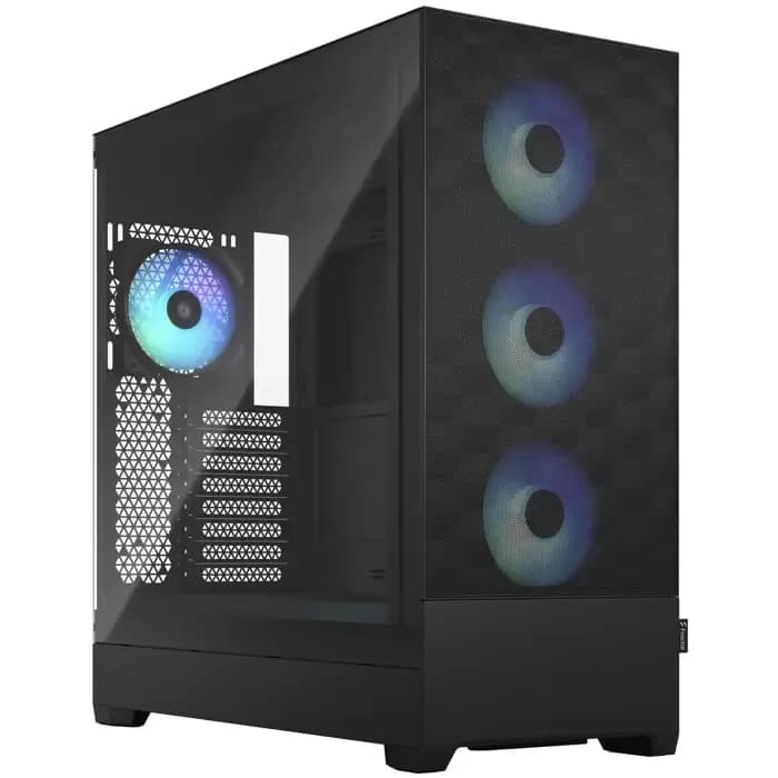Kućište Fractal Pop XL Air RGB Black TG Clear Tint, Full tower, kaljeno staklo, bez napajanja, E-ATX, crno