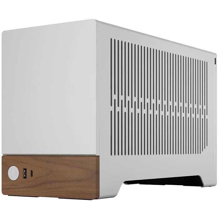 Kućište Fractal Terra, Small tower, kaljeno staklo, bez napajanja, Mini ITX, Silver