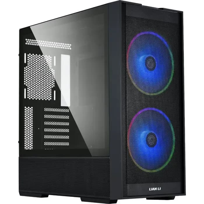 Kućište Lian Li Lancool 206, Midi tower, kaljeno staklo, bez napajanja, ATX, crno