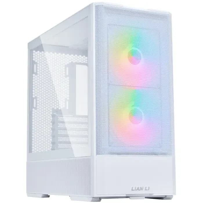 Kućište Lian Li Lancool 207, Small tower, kaljeno staklo, bez napajanja, ATX, bijelo