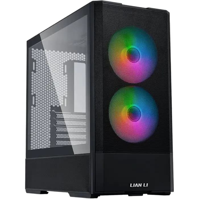 Kućište Lian Li Lancool 207, Small tower, kaljeno staklo, bez napajanja, ATX, crno