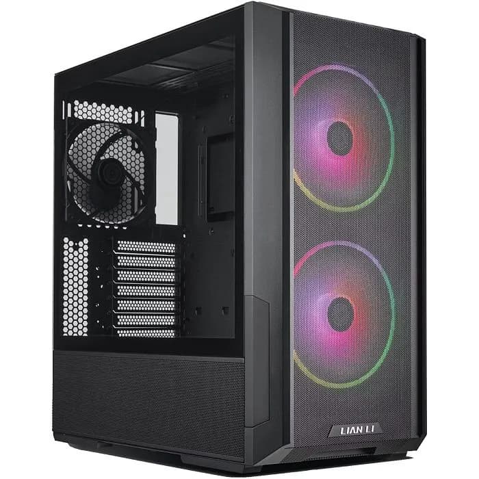 Kućište Lian Li Lancool 216 RGB, Midi tower, kaljeno staklo, bez napajanja, ATX, crno
