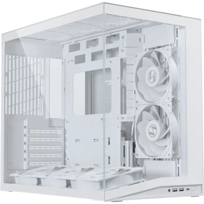 Kućište Lian Li O11 Dynamic Mini V2 Flow, Mid tower, kaljeno staklo, bez napajanja, ATX, bijelo