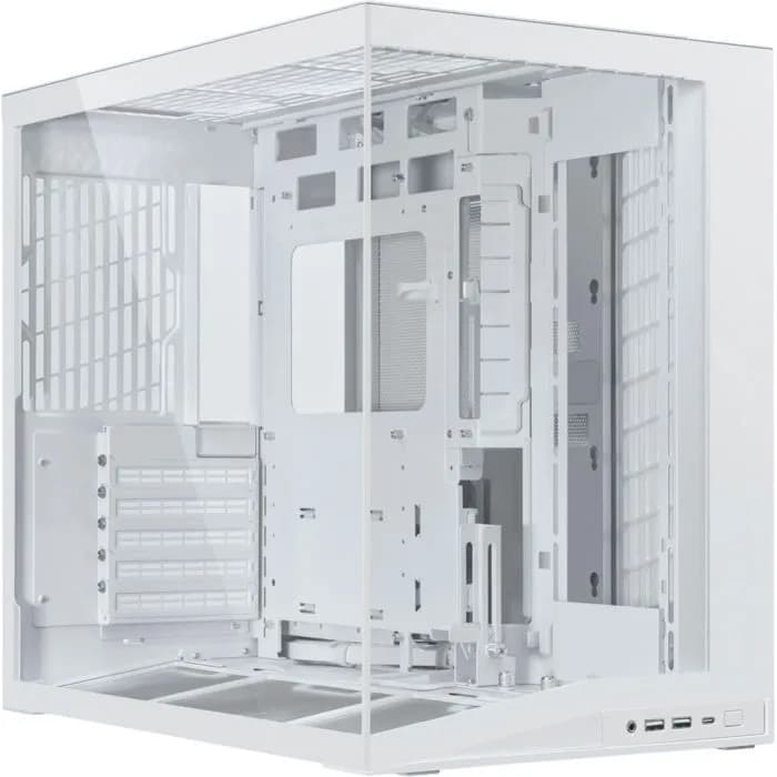 Kućište Lian Li O11 Dynamic Mini V2, Mid tower, kaljeno staklo, bez napajanja, ATX, bijelo