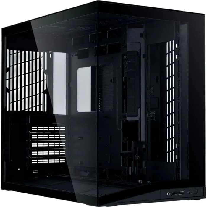 Kućište Lian Li O11 Dynamic Mini V2, Mid tower, kaljeno staklo, bez napajanja, ATX, crno