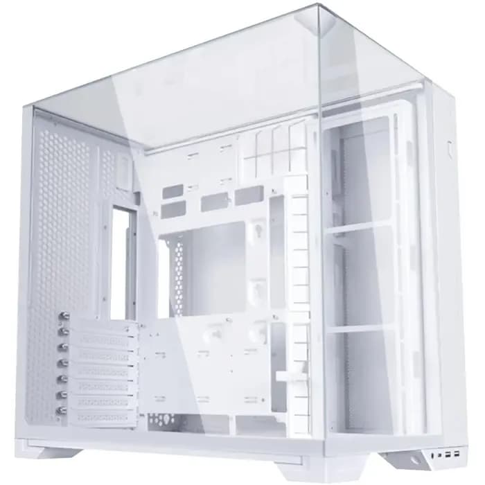 Kućište Lian Li O11 Vision Compact, Midi tower, kaljeno staklo, bez napajanja, ATX, bijelo