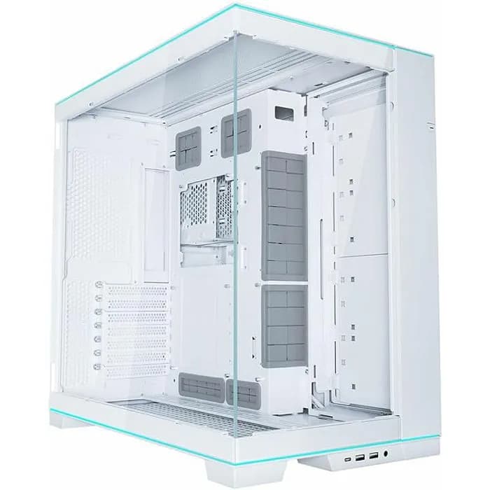 Kućište Lian Li O11D EVO RGB, Mid tower, kaljeno staklo, bez napajanja, ATX, bijelo