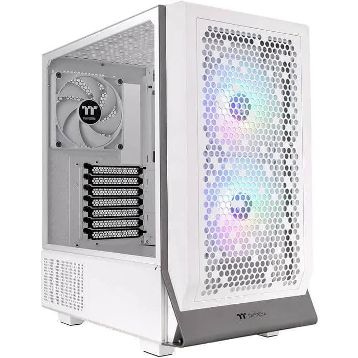 Kućište Thermaltake Ceres 300 TG ARGB Snow, Mid tower, kaljeno staklo, bez napajanja, E-ATX, bijelo