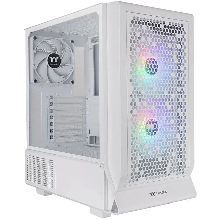 Kućište Thermaltake Ceres 330 ARGB, Mid tower, kaljeno staklo, bez napajanja, E-ATX, bijelo