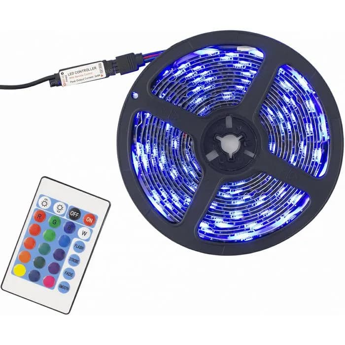 LED traka White Shark LED-03 Helios, 3.0m, s daljinskim, RGB