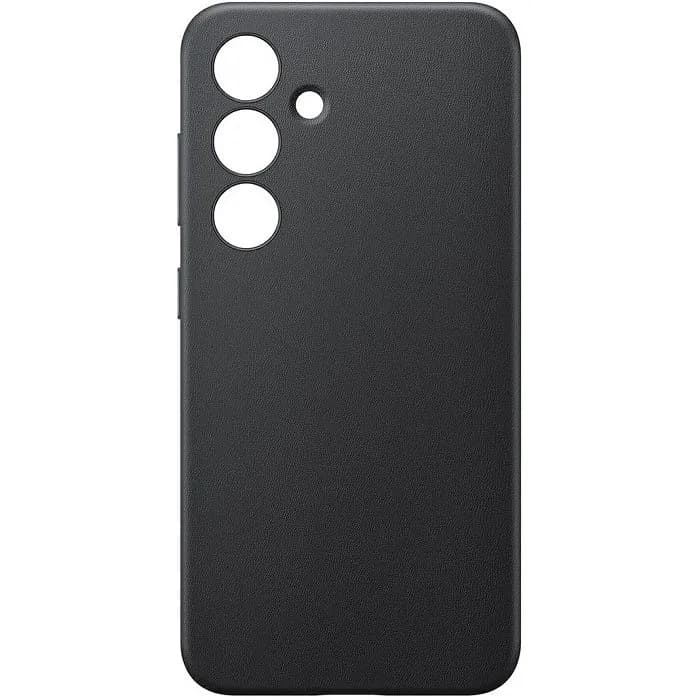 Maskica za mobitel Samsung Vegan Leather, za Samsung Galaxy S24, crna