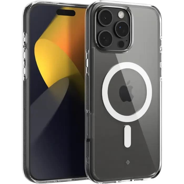 Maskica za mobitel Spigen Caseology Capella MagSafe, za Apple iPhone 16 Pro, prozirna