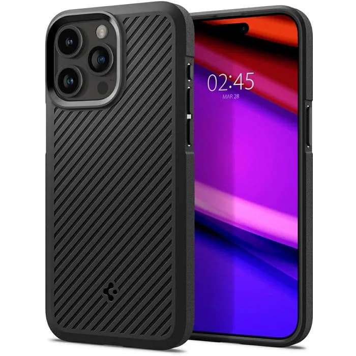 Maskica za mobitel Spigen Core Armor, za Apple iPhone 15 Pro, mat crna