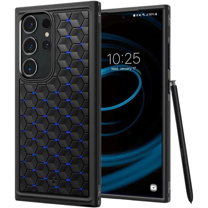 Maskica za mobitel Spigen Cryo Armor, za Samsung Galaxy S24 Ultra, crno-plava