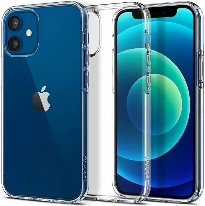 Maskica za mobitel Spigen Liquid Crystal, za Apple iPhone 12 mini, prozirna