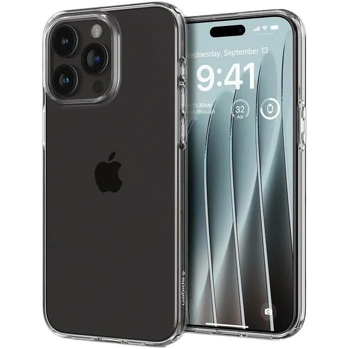 Maskica za mobitel Spigen Liquid Crystal, za Apple iPhone 15 Pro Max, prozirna