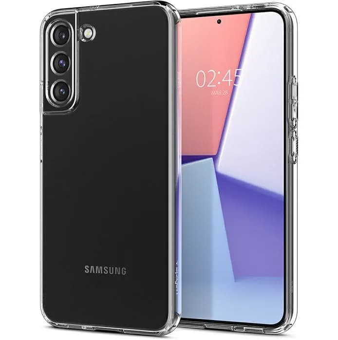 Maskica za mobitel Spigen Liquid Crystal, za Samsung Galaxy S22, prozirna