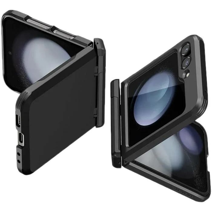 Maskica za mobitel Spigen Tough Armor, za Samsung Galaxy Z Flip5, crna