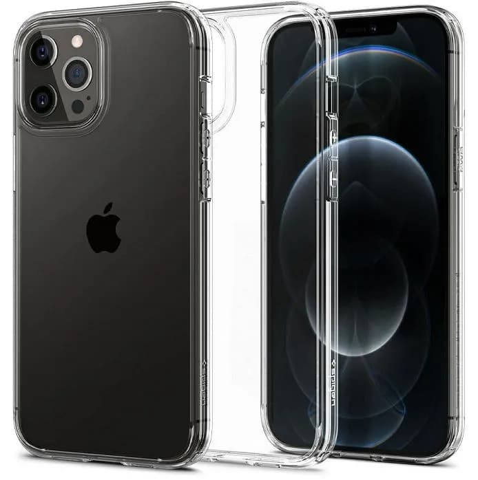 Maskica za mobitel Spigen Ultra Hybrid, za Apple iPhone 12/Pro, prozirna