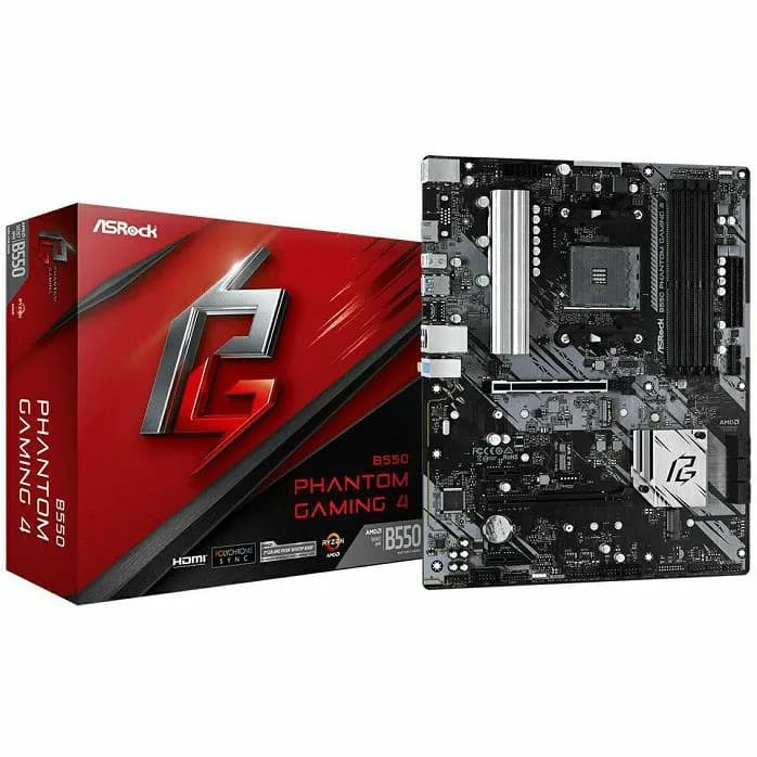 Matična ploča ASRock B550 Phantom Gaming 4, AMD AM4, ATX